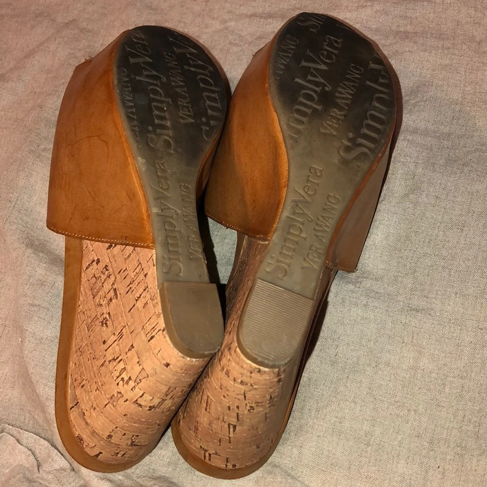 Simply Vera wedge sandals